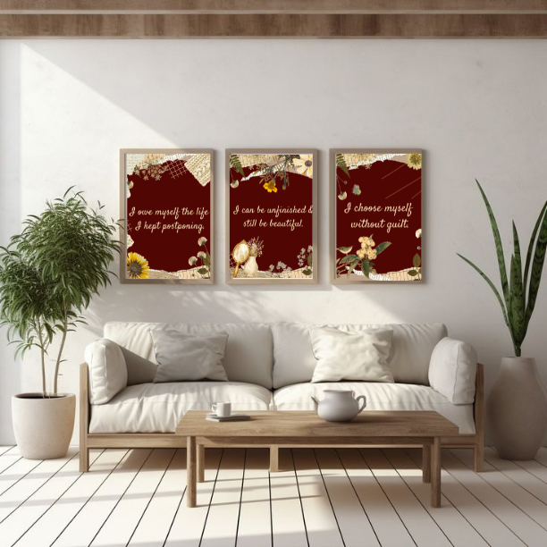 Self-Love  Wall Poster Set 1